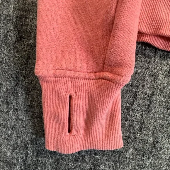 Lululemon Lipstick Scuba size 4 zip up hoodie with thumbholes - Picture 4 of 5